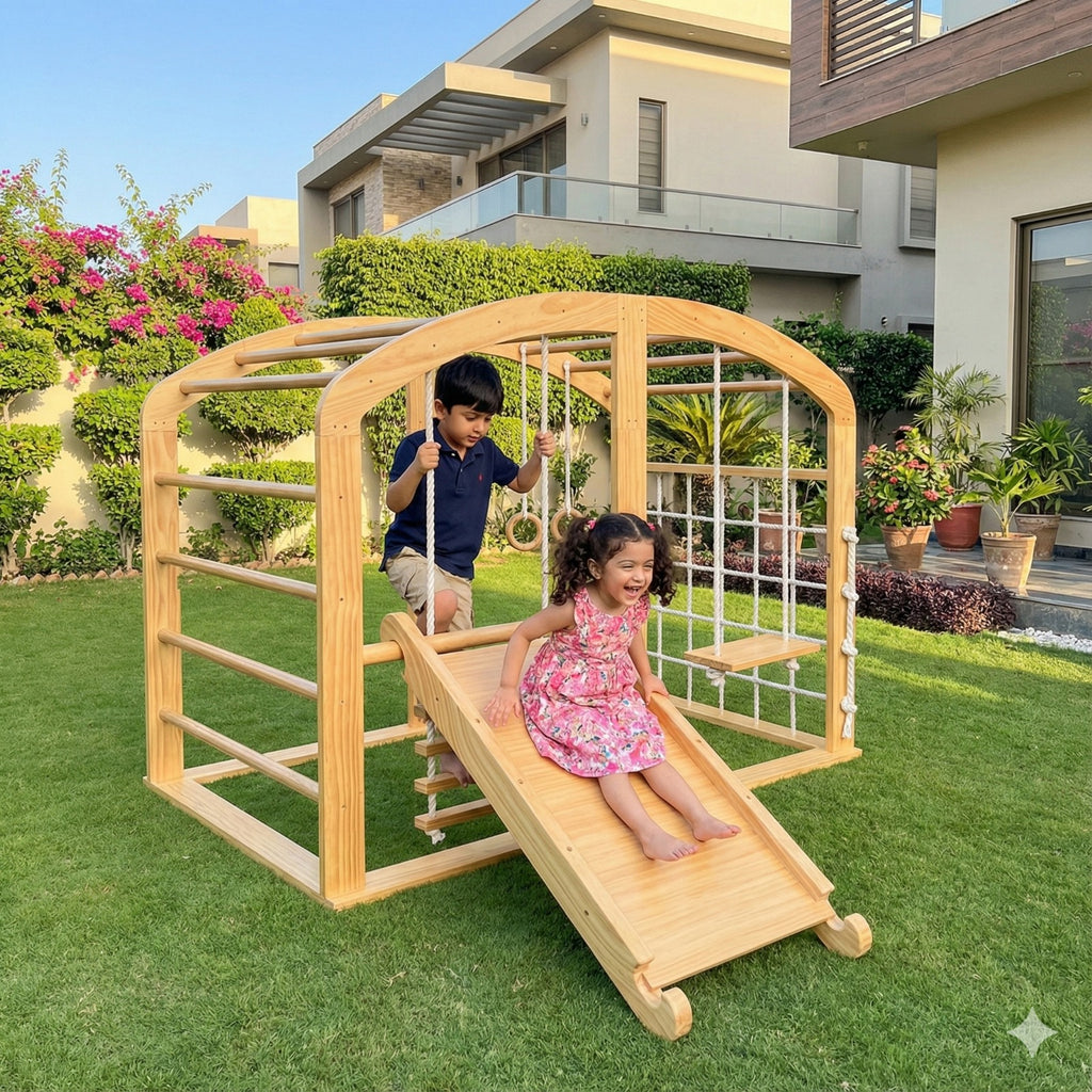 PLAYFULL™ 7-IN-1 GRAND JUNGLE GYM