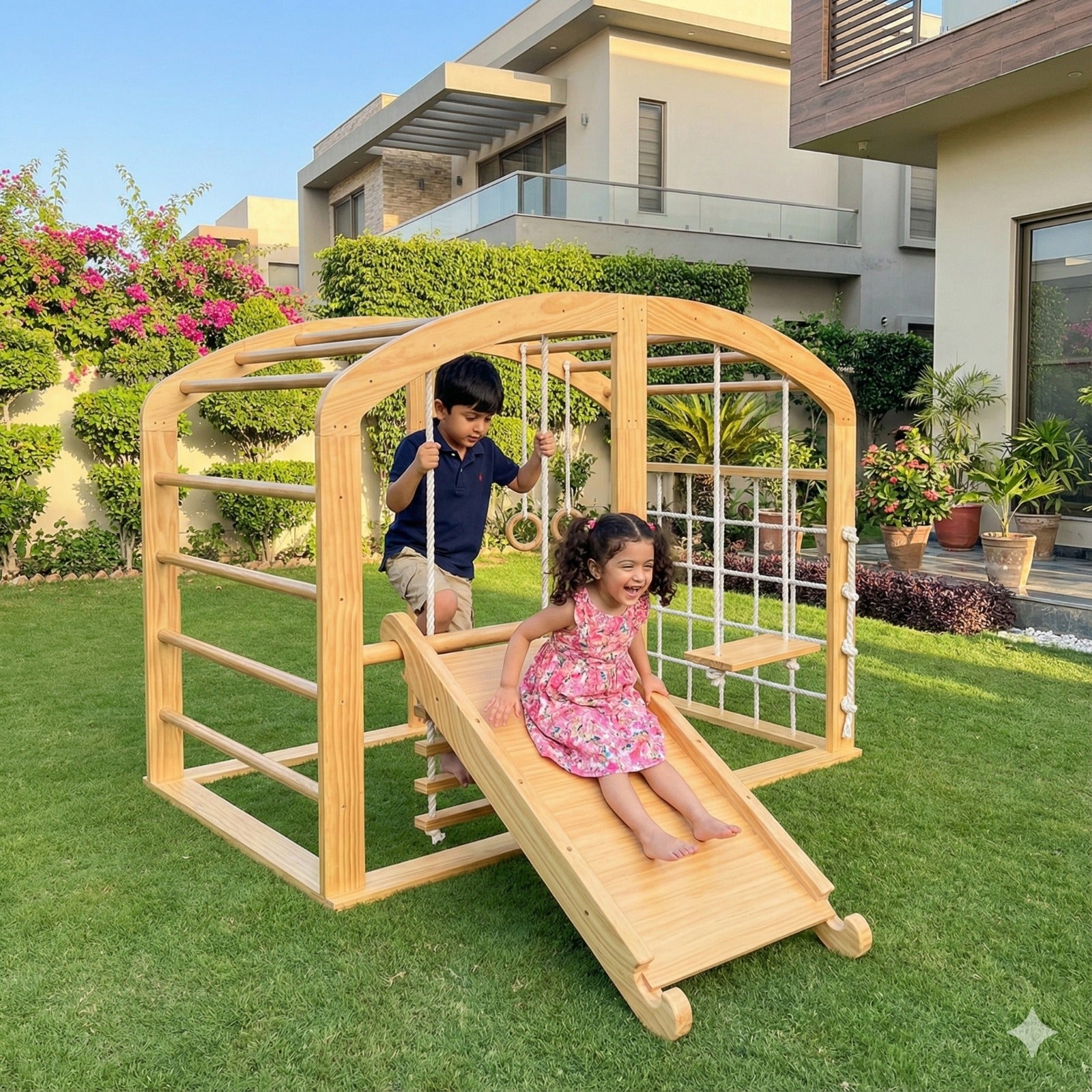 PLAYFULL™ 7-IN-1 GRAND JUNGLE GYM
