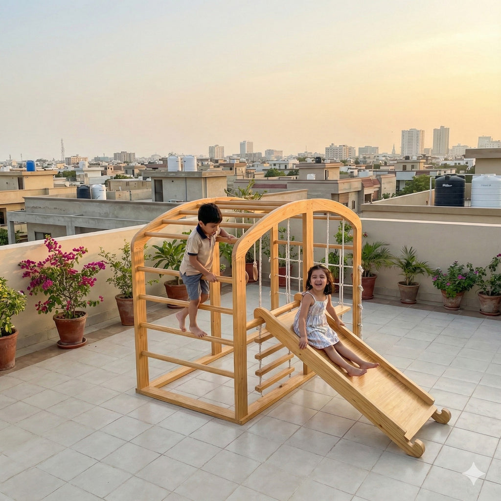 PLAYFULL™ 7-IN-1 GRAND JUNGLE GYM