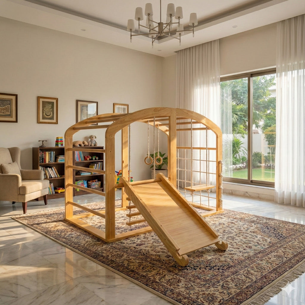 PLAYFULL™ 7-IN-1 GRAND JUNGLE GYM