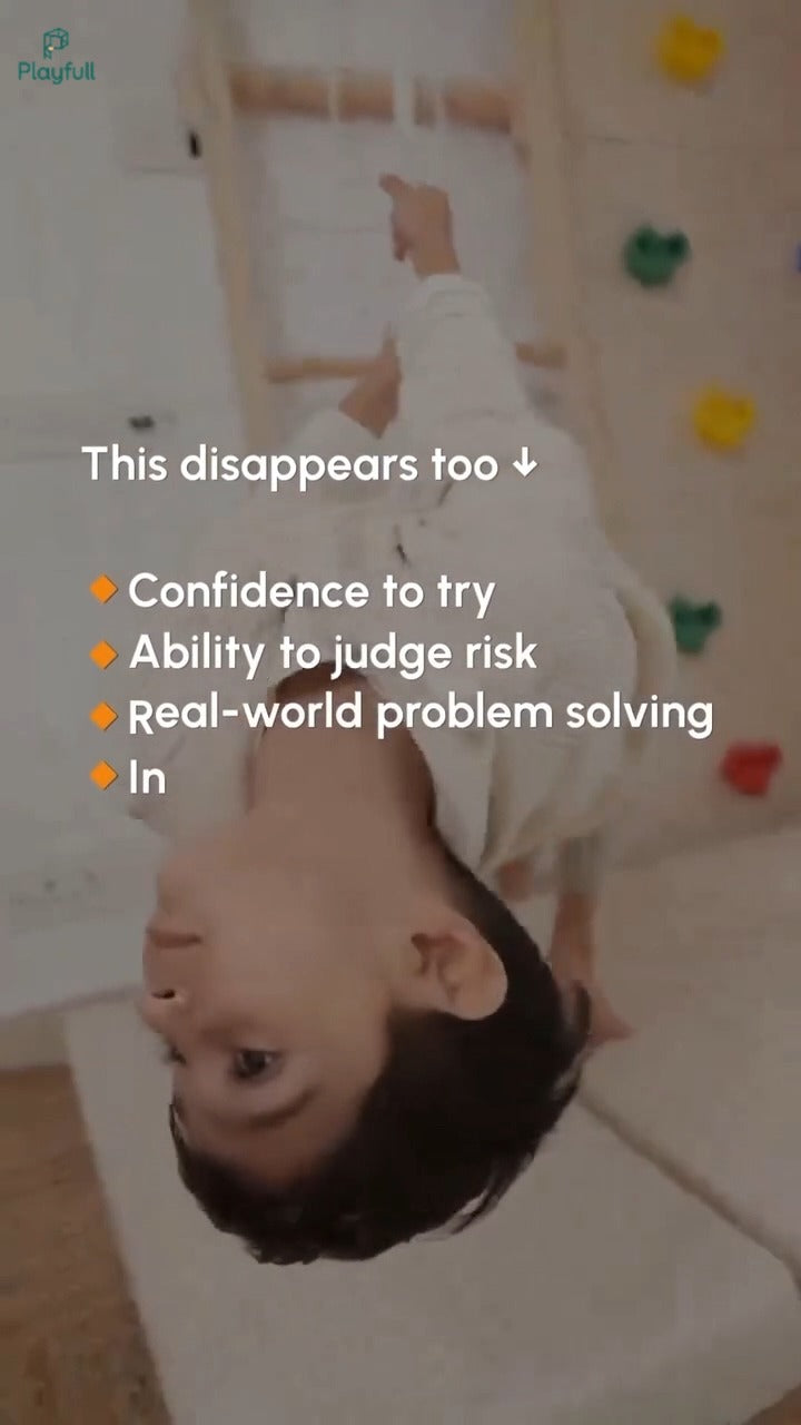 Playfull Pakistan activity furniture featured in Instagram Reel 4